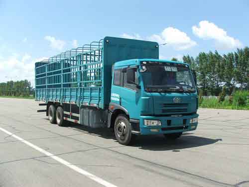 解放 悍威J5M重卡 260馬力 6×4 倉柵載貨車(CA5243CLXYP7K1L11T1E)