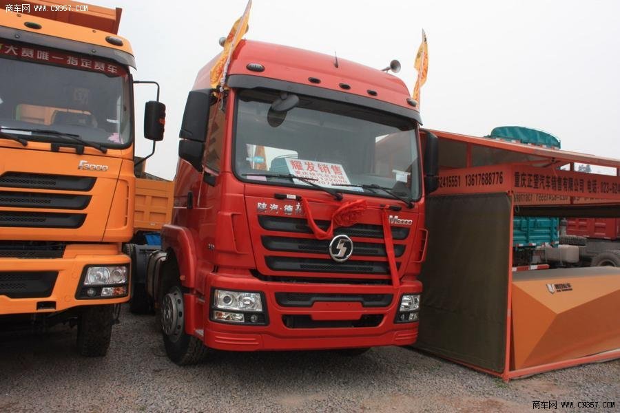 陜汽 德龍M3000重卡 340馬力 6×4 牽引車(SX4257GR324)