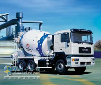 青年曼 6×4 水泥攪拌車 YTQ5250GJB