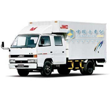 江鈴輕卡 雙排長(zhǎng)軸廂貨 載貨車