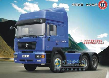 陜汽 德龍F2000 國Ⅲ 290馬力 6×4 牽引車