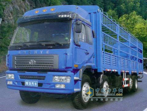 精功 遠(yuǎn)力 8×2 載貨車 (機(jī)械提升) ZJZ5243CCYDPG7AZ3