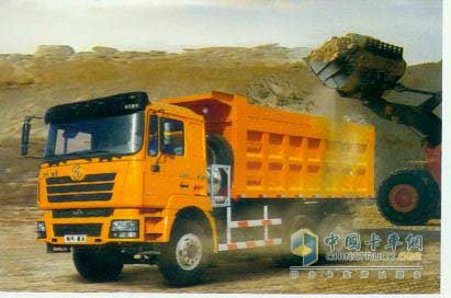 陜汽 德龍F3000380馬力 6X4 液化天然氣(LNG) 自卸車系列