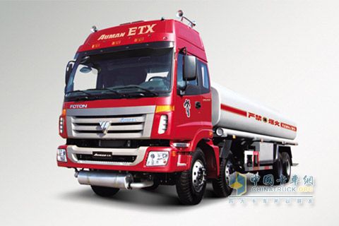 福田戴姆勒 ETX重卡 260馬力 8×2 5系油罐車