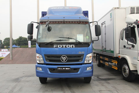 福田 奧鈴CTX 168馬力 4×2 國四廂式運(yùn)輸車