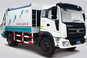 福田瑞沃瑞沃中馳 168馬力 10噸壓縮垃圾車