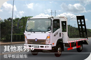 重汽王牌 云內(nèi)129馬力 低平板運(yùn)輸車