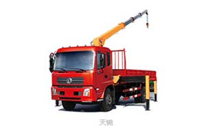 東風(fēng) 天錦 隨車(chē)起重運(yùn)輸系列 康明斯210馬力