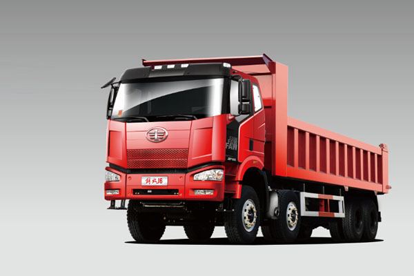 一汽解放J6P 350馬力 8×4公路先鋒二號(hào)自卸車(CA3310P66K2L6T4E4)