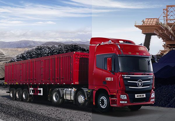 福田戴姆勒歐曼 ETX超能版 6系 380馬力 6X2 牽引車