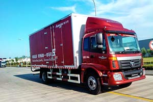 福田歐馬可5系高效版5600軸距 170馬力 4×2廂式輕卡（BJ5169XXY-F1）