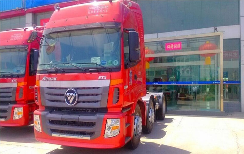 福田戴姆勒歐曼ETX 6系重卡 375馬力 6X2牽引車(chē)(BJ4253SNFJB-XC)