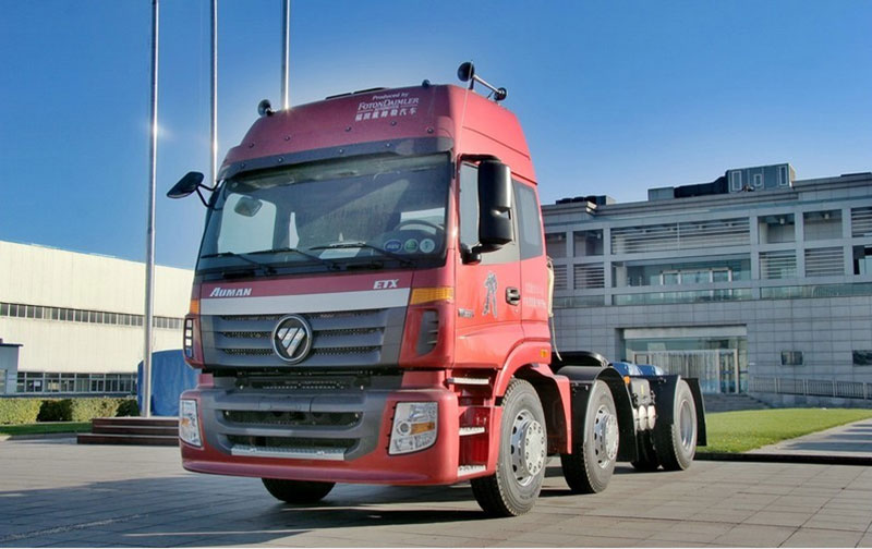 福田戴姆勒歐曼ETX 超能版 5系重卡 350馬力 6X2牽引車(BJ4252SNFKB-XA)