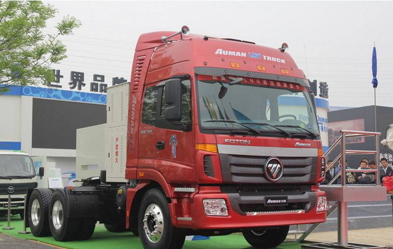 福田戴姆勒歐曼ETX 6系重卡 380馬力 6X4LNG牽引車(ETX-2490標(biāo)準(zhǔn)版)(BJ4253SNFCB-AB)