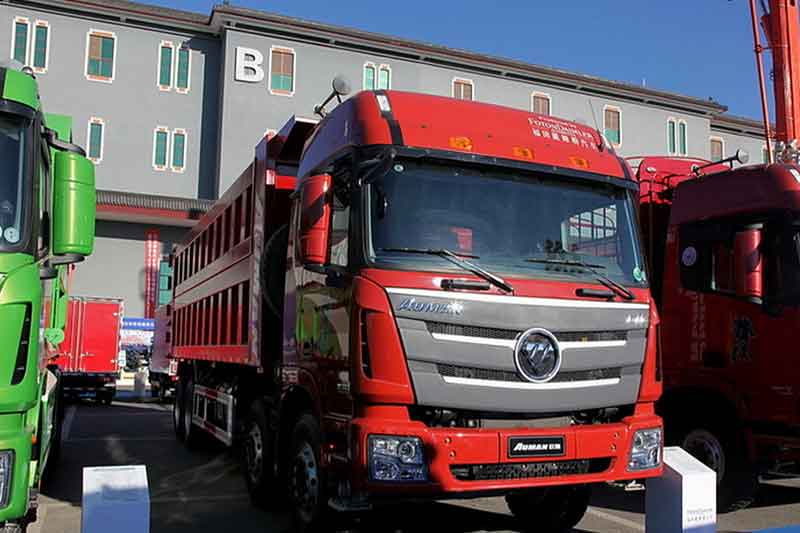 福田戴姆勒 歐曼GTL 9系重卡 430馬力 8X4自卸車(BJ3319DMPKF)