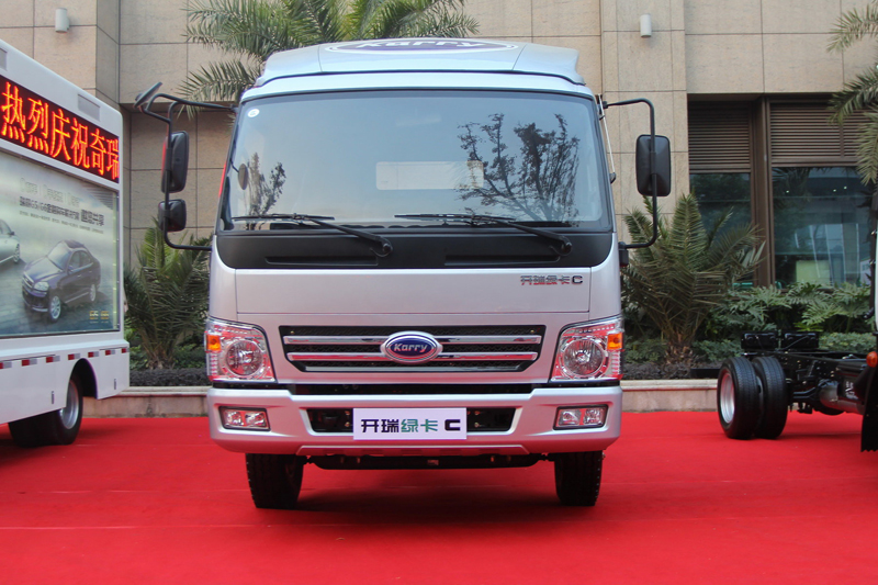 開瑞 綠卡C 寬體 城配版 110馬力 4.15米單排欄板輕卡