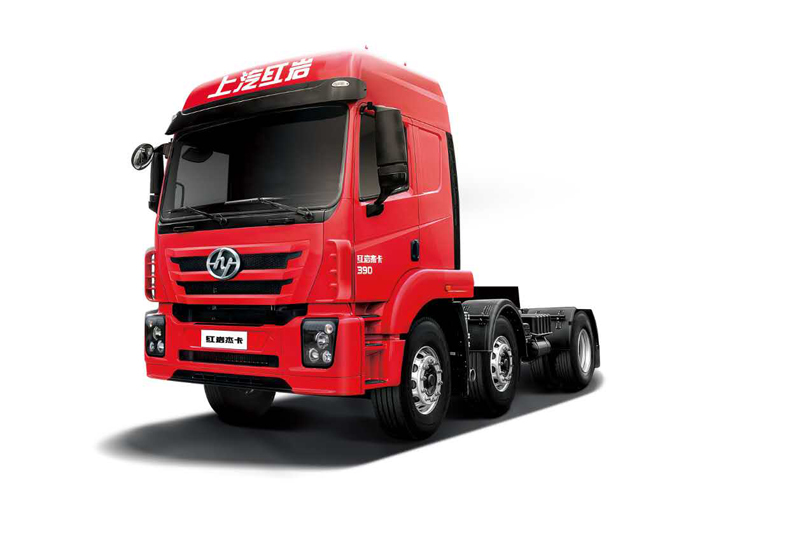 上汽紅巖 杰卡C500重卡 標(biāo)載版 350馬力（9L機(jī)） 6×2牽引車(chē)