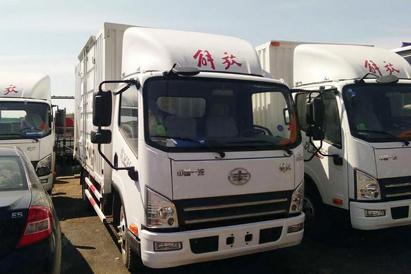 青島解放 虎VH輕卡 120馬力 4X2廂式載貨車(標載版)