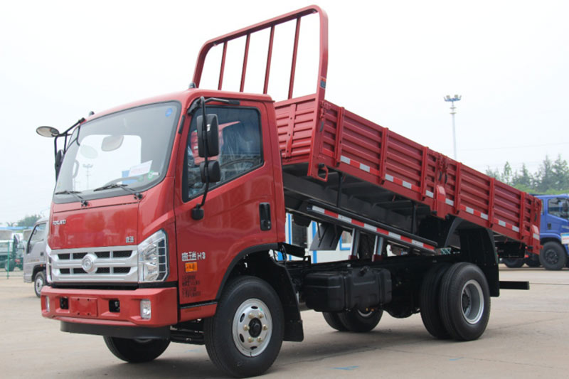 福田 驍運(yùn)H3 129馬力 3.77米排半平板自卸汽車
