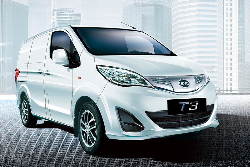 比亞迪 T3 4×2 貨箱4460mm純電動(dòng)箱式貨運(yùn)車