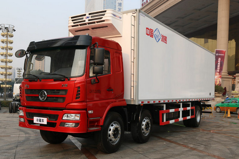 陜汽商用車 軒德x6 220馬力 4X2 9.5米 國四 冷藏車(SX5254XLCGP4)