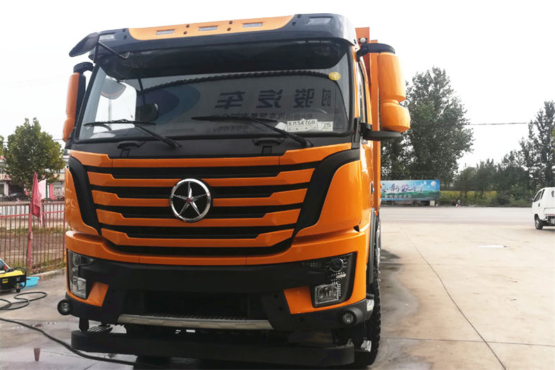 大運 N8V重卡 375馬力 8X4 國五8米自卸車(CGC3310D5EDFD)