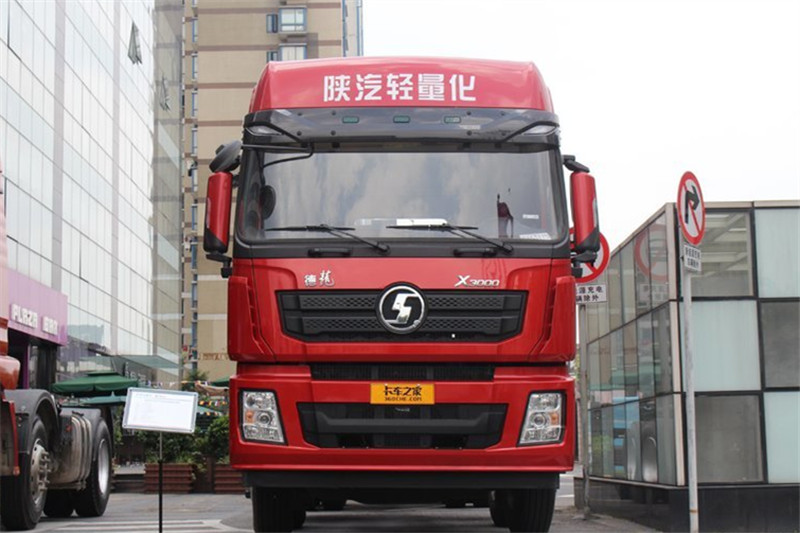 陜汽重卡 德龍X3000 加強(qiáng)版 430馬力 8X4 9.55米 國(guó)五欄板載貨車(液緩)(SX13104C456)