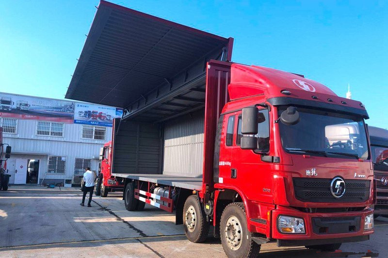 陜汽重卡 德龍L3000 加強(qiáng)版 200馬力 4X2 6.75米 國五倉柵式載貨車(SX5180CCYLA12)