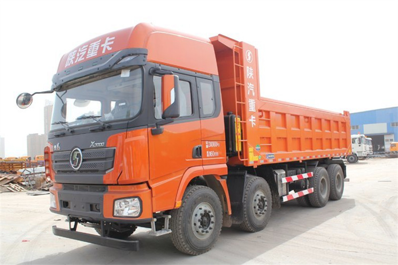 陜汽重卡 德龍X3000 加強(qiáng)版 430馬力 8X4 7.6米 國五自卸車(SX33106C3861)
