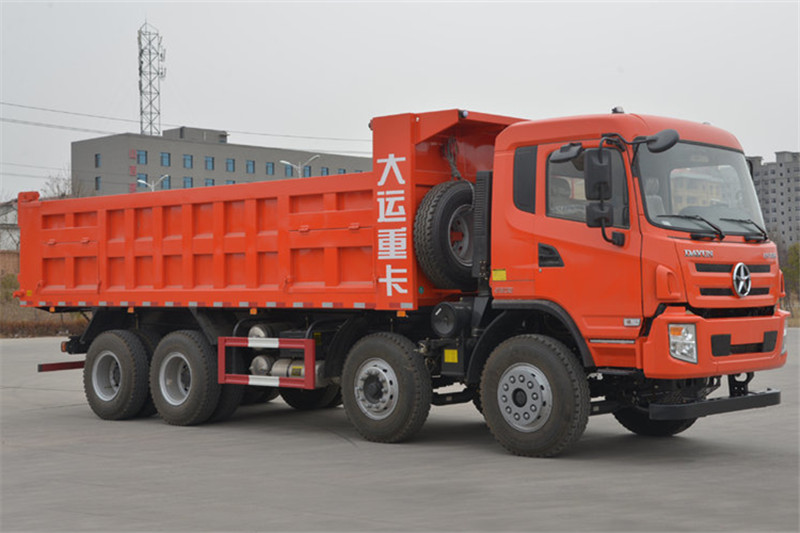 大運(yùn) N6重卡 標(biāo)載型 280馬力 8X4 6.8米 國五自卸車(CGC3310D5DDAA)