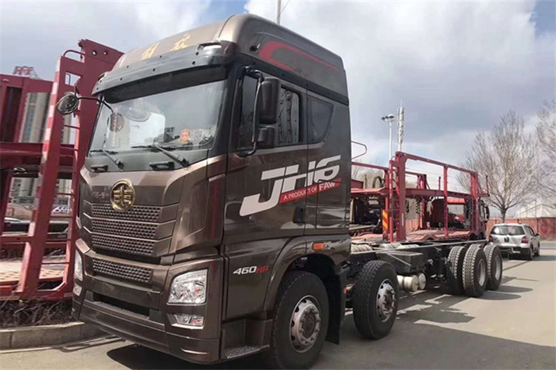 青島解放 JH6重卡 460馬力 8X4 9.4米 國(guó)五載貨車底盤(pán)(CA1320P25K2L7T4BE5A80)