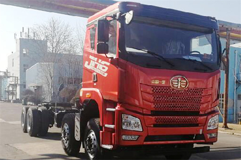 青島解放 JH6重卡 430馬力 8X4 國五載貨車底盤(CA3310P27K15L5T4BE5A80)