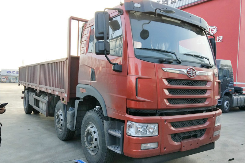 青島解放 悍V重卡 240馬力 6X2 7.7 國五欄板載貨車(CA1250P1K2L5T3E5A80)