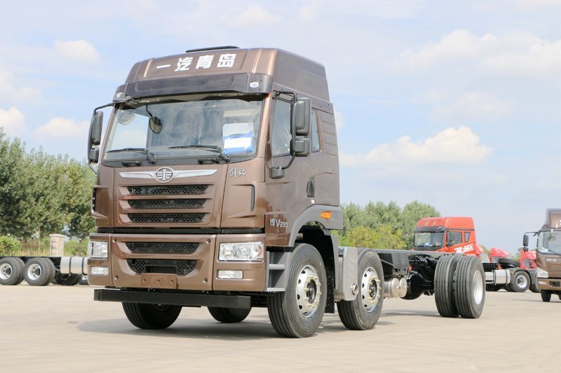 青島解放 悍V重卡 290馬力 6X2 7.7米 國五廂式載貨車(CA5250XXYP1K2L5T3E5A80-3)