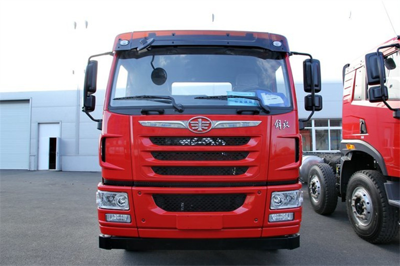 青島解放 悍V重卡 300馬力 8X4 7.2米 國(guó)五LNG自卸車(chē)(CA3310P1K15L3T4NE5A80)