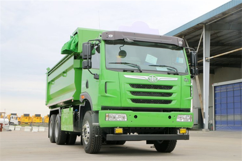 青島解放 天V重卡 430馬力 6X4 6.2米 國(guó)五自卸車(CA3251P2K2L4T1E5A80-2)