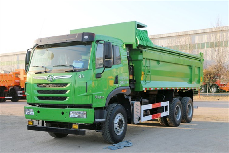 青島解放 天V重卡 350馬力 6X4 5.6米 國五自卸車(CA5250ZLJP2K2L3T1E5A80)