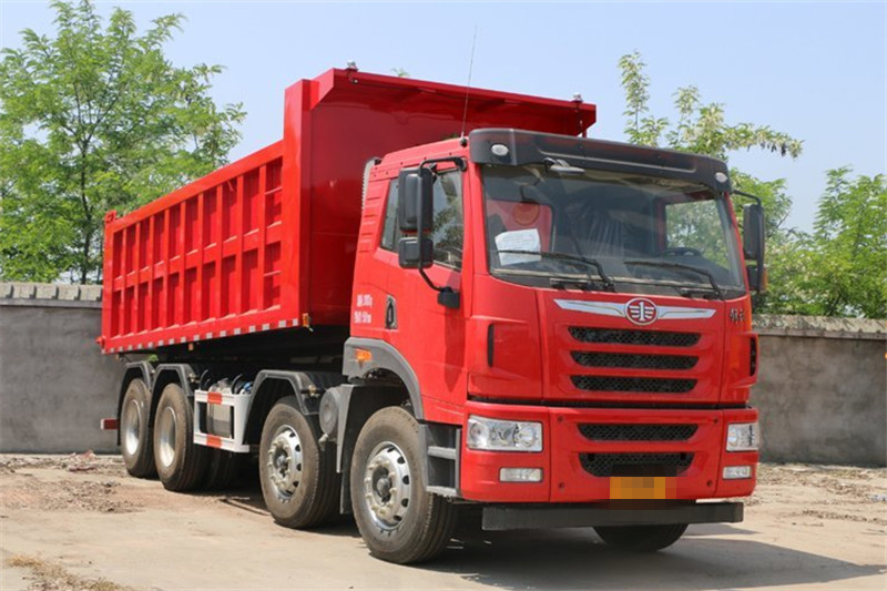 青島解放 悍V重卡 290馬力 8X4 6.2米 國五自卸車(CA5310ZLJP1K2L2T4E5A80)