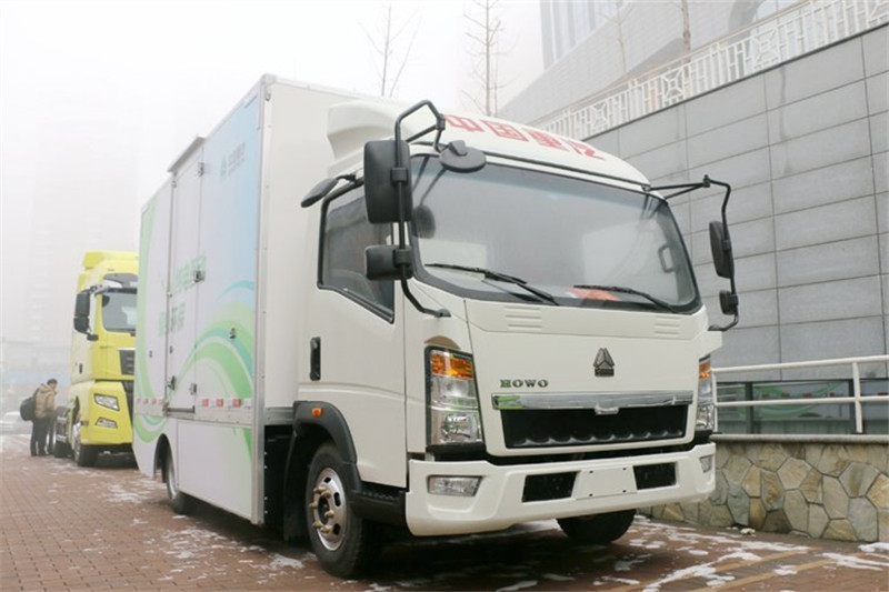 重汽HOWO輕卡 悍將 7.4T 4.15米單排 94.61kWh 純電動(dòng)廂式輕卡載貨車(ZZ5077XXYF331CZ174BEV)