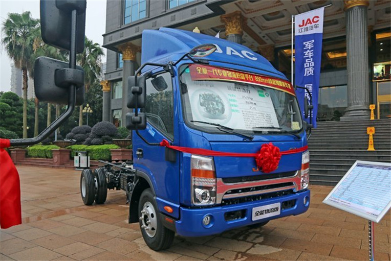 江淮 帥鈴Q6 全能物流版 152馬力 4.18米 國(guó)五單排欄板輕卡載貨車(HFC1043P71K3C2V)