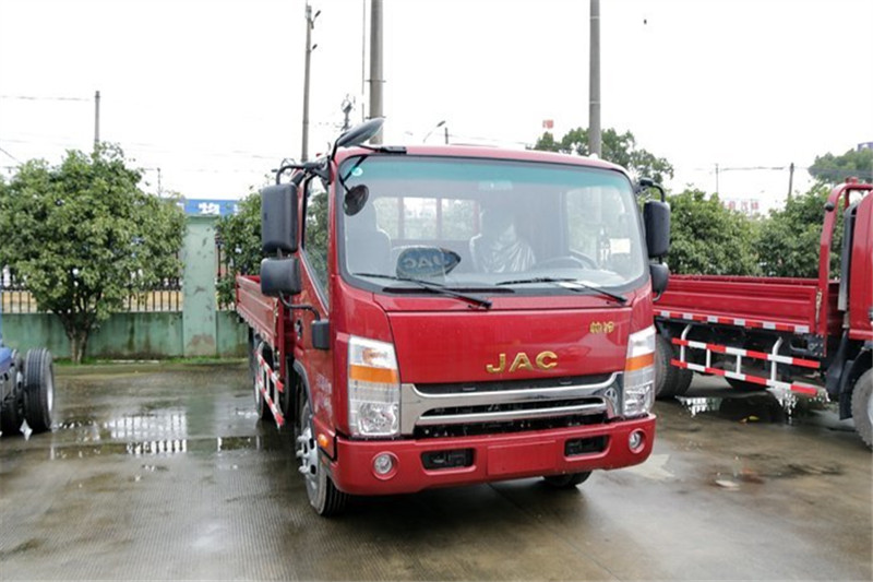 江淮 帥鈴H330 風(fēng)尚版 141馬力 4.18米 國五單排欄板輕卡載貨車(紅色)(HFC1043P71K1C2V)