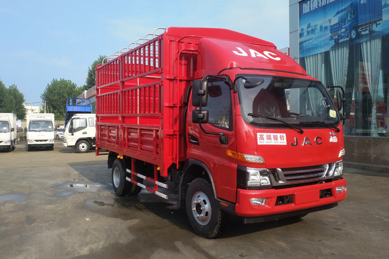 江淮 駿鈴V6 170馬力 4.18米 國五單排倉柵式輕卡載貨車(HFC5043CCYP91K9C2V)