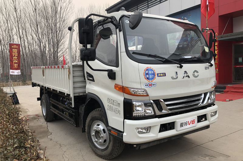 江淮 駿鈴V6 156馬力 4.18米 國五單排欄板輕卡載貨車(HFC1043P91K9C2V)