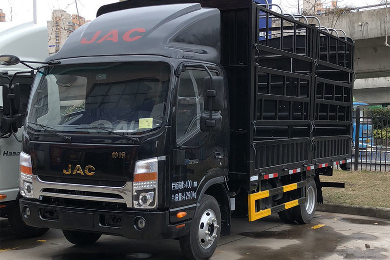 江淮 帥鈴H330 150馬力 4.18米 國(guó)五單排倉(cāng)柵式輕卡載貨車(HFC5120CCYP71K8C2V)