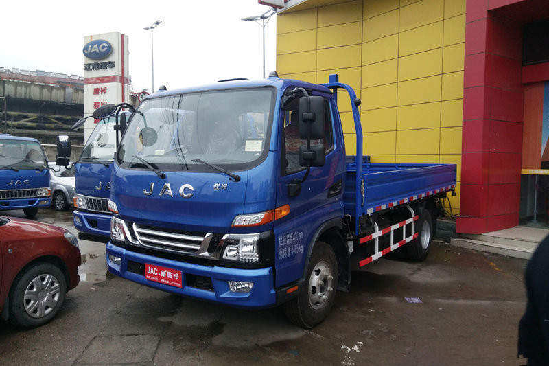 江淮 駿鈴V6 156馬力 4.18米 國(guó)五單排欄板輕卡載貨車(HFC1043P91K2C2V)