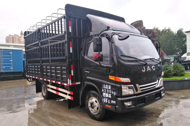 江淮 駿鈴V6 130馬力 4.18米 國五單排倉柵式輕卡載貨車(HFC5043CCYP91K5C2V)