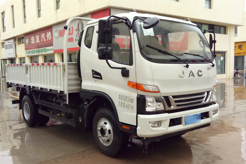 江淮 駿鈴V6 156馬力 3.85米 國(guó)五排半欄板輕卡載貨車(HFC1043P91K9C2V)