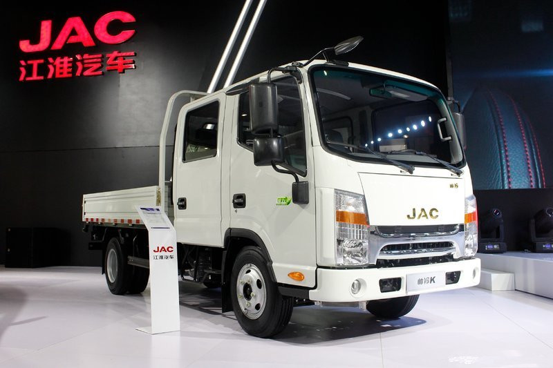 江淮 帥鈴K340 152馬力 3.145米 國(guó)五雙排欄板輕卡載貨車(HFC1041R73K1C3V)