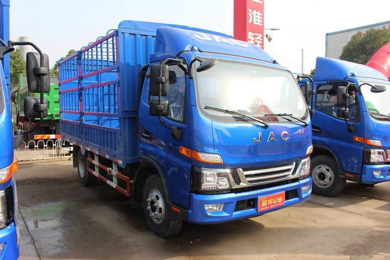 江淮 駿鈴V6 152馬力 4.18米 國五單排倉柵式輕卡載貨車(HFC5043CCYP71K1C2V)