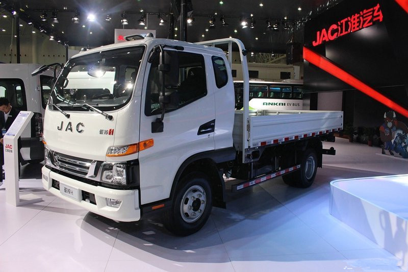 江淮 駿鈴V6 141馬力 3.85米 國五排半欄板輕卡載貨車(HFC1043P91K1C2V)